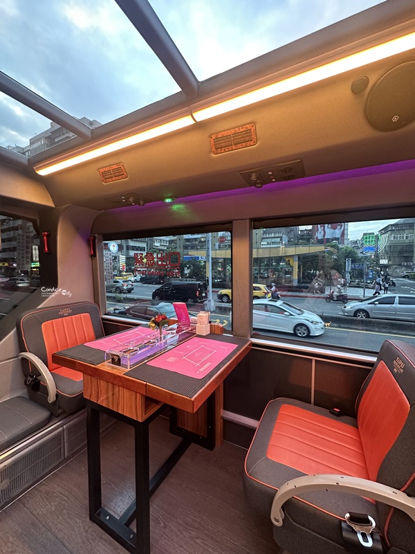 台北雙層餐車Taipei Dining Car｜繞台北,在車上吃東西好玩嗎?心得價位分享