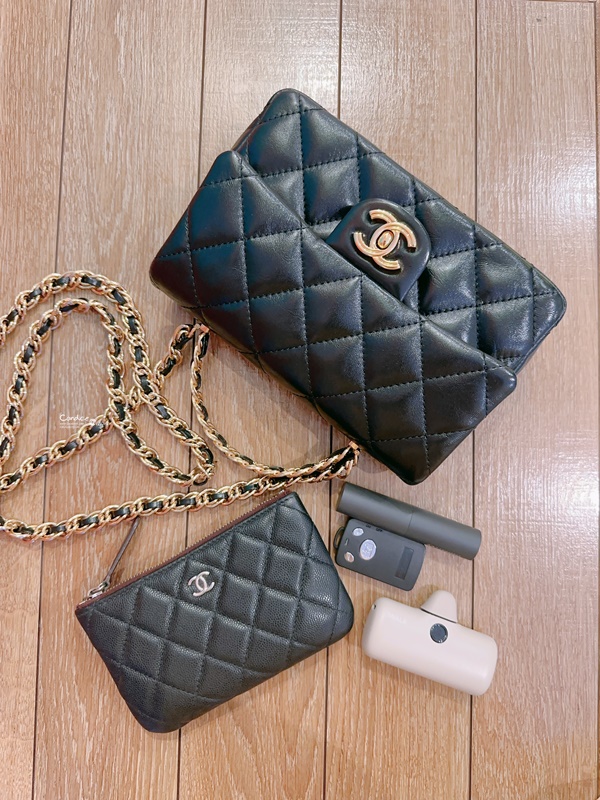 【香奈兒開箱】Chanel mini handle 我的生日禮物! 忠孝復興SOGO買