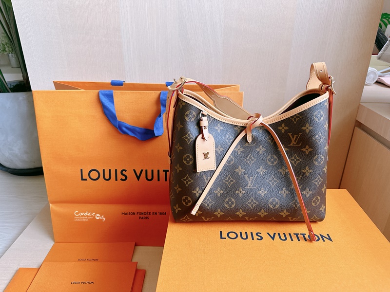 LV carryall PM小號開箱｜等了2個月!斷貨王究竟值不值得買?心得分享