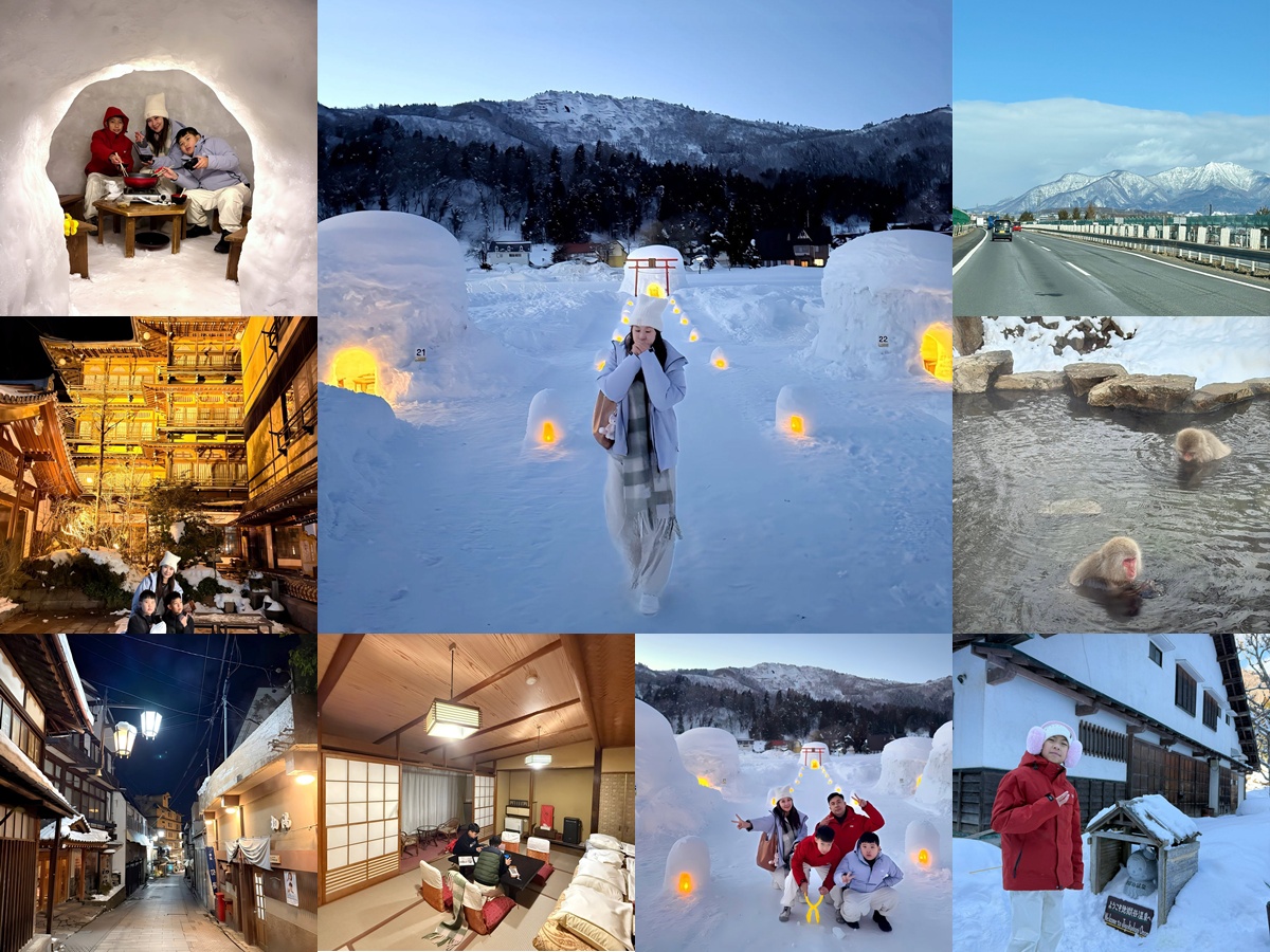 冬天玩東京近郊五天四夜｜長野地獄谷、飯山雪屋、戸隠神社、白馬岩岳、富士山