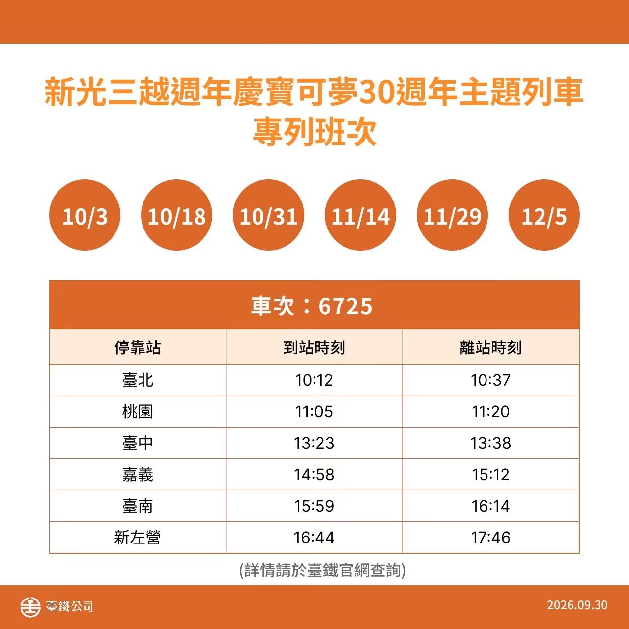 皮卡丘迷尖叫!!「寶可夢30週年列車」台鐵完整時刻表分享!太可愛!! 皮卡丘迷尖叫!!「寶可夢30週年列車」台鐵完整時刻表分享!太可愛!!