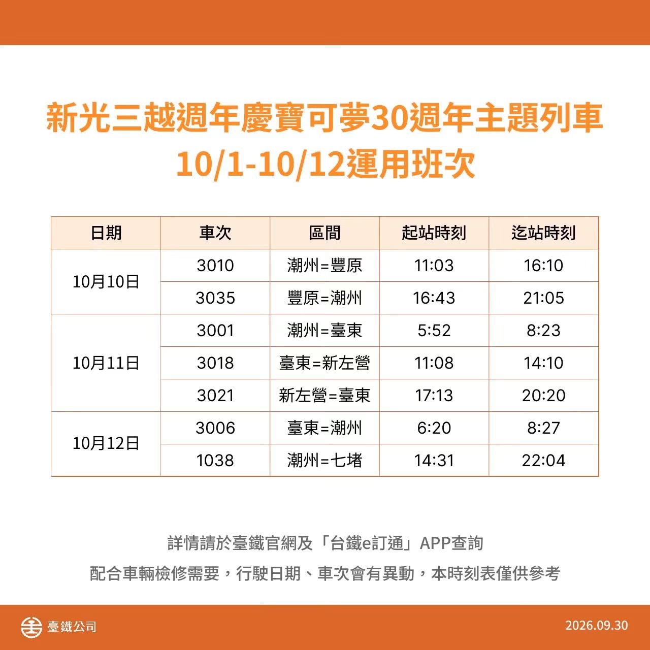 皮卡丘迷尖叫!!「寶可夢30週年列車」台鐵完整時刻表分享!太可愛!! 皮卡丘迷尖叫!!「寶可夢30週年列車」台鐵完整時刻表分享!太可愛!!