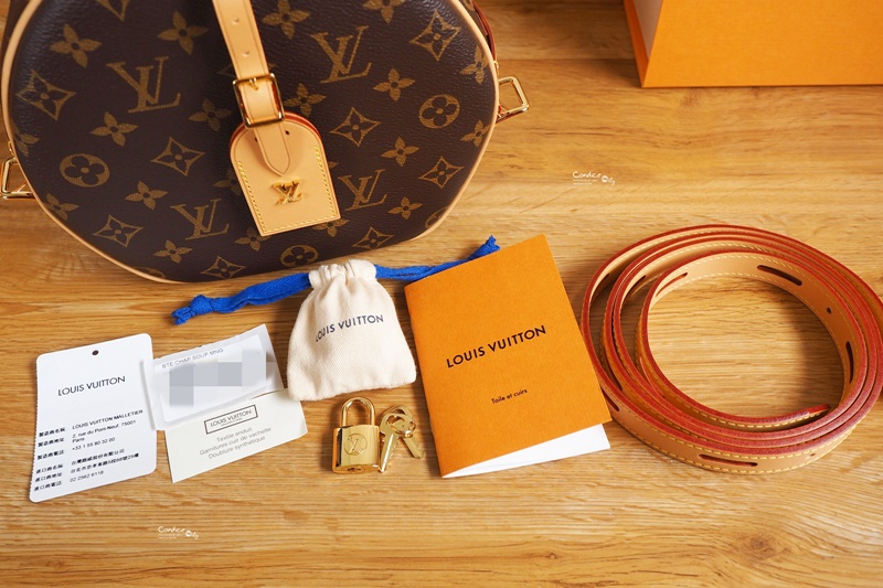 【開箱】LV boite chapeau souple,超可愛LV圓餅包!LV必買包款!