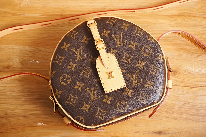 【開箱】LV boite chapeau souple,超可愛LV圓餅包!LV必買包款!