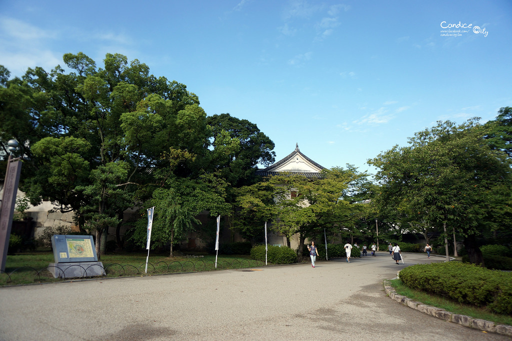 【大阪自由行】景點最愛:大阪城天守閣 西之丸庭院:日本小學生野餐好地!