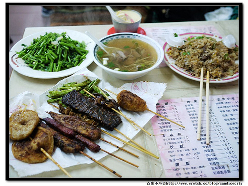 《食記》超推的炒飯+一級棒炭烤+景美豆花